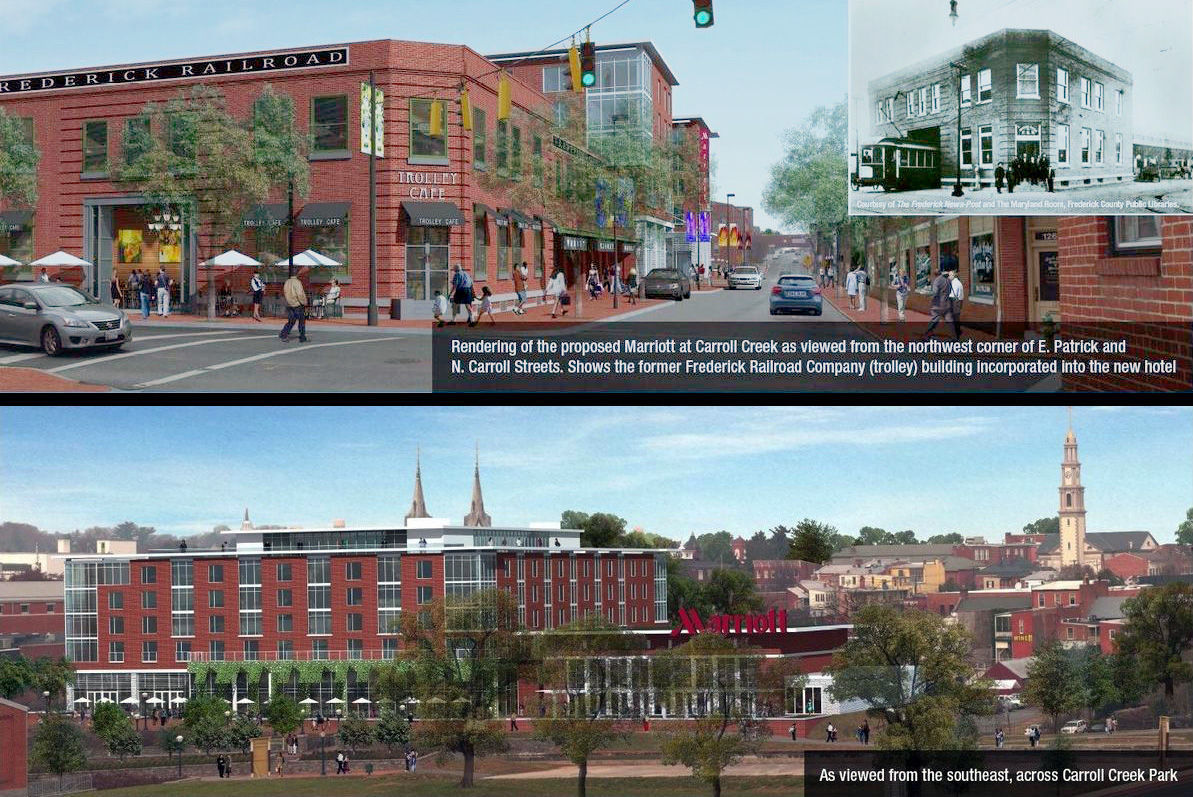 Legislation for funding of downtown Frederick hotel project goes through first hearing