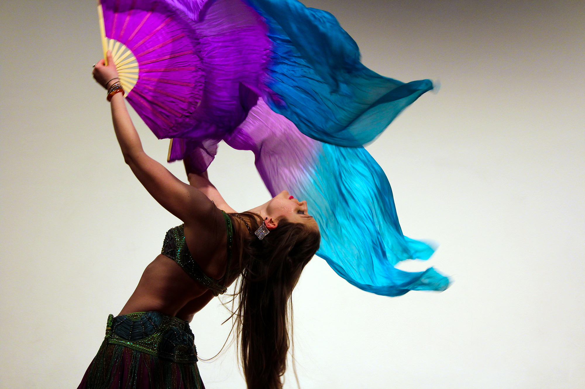 Hood College hosted the 4th annual Hips for Hearts Hafla is a belly dance f...